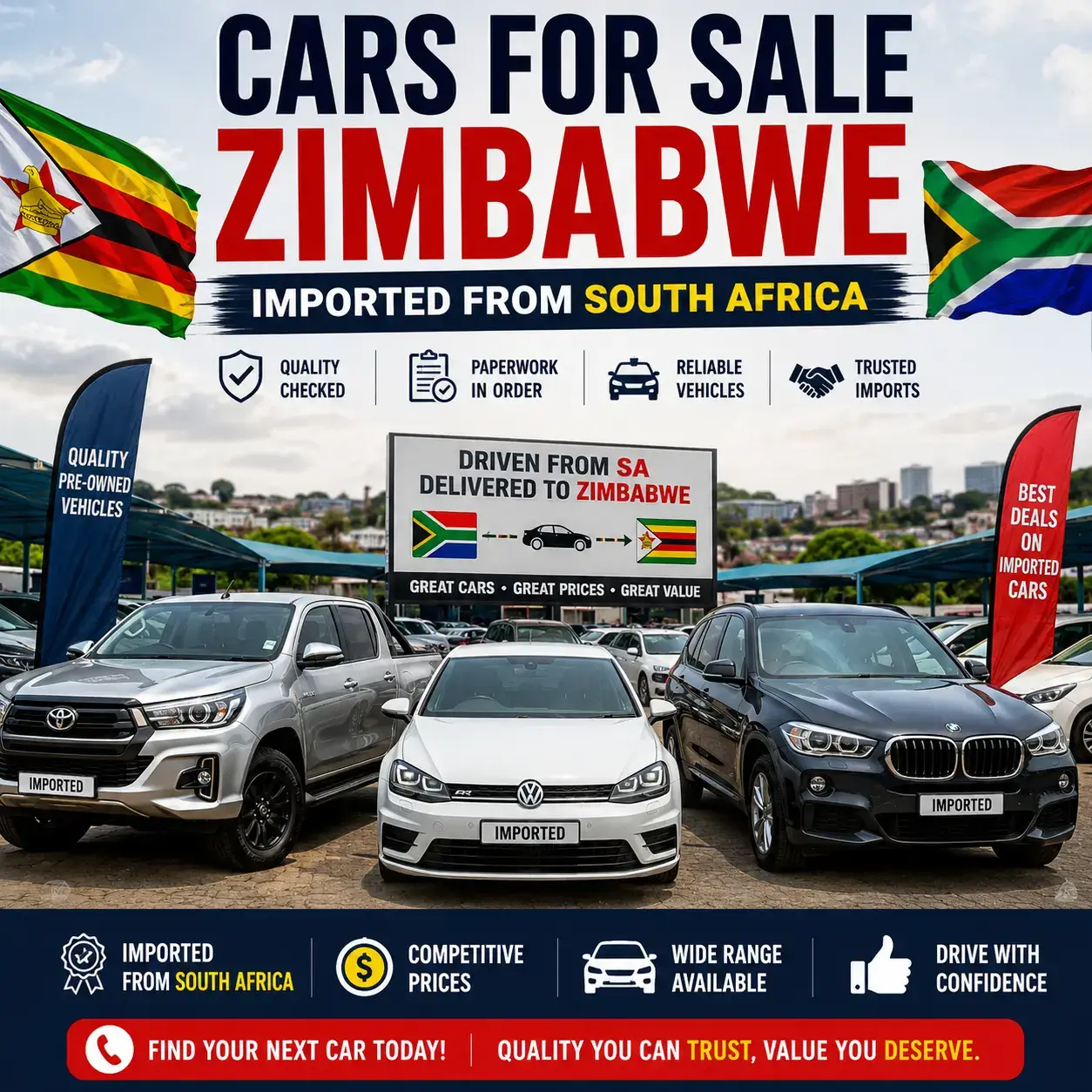 Cars for Sale in Zimbabwe Harare Import Duty and Logistics Guide